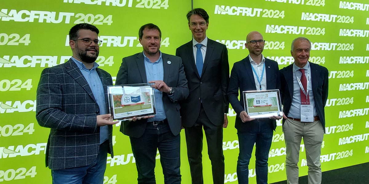 A Macfrut premiata l’innovazione di prodotto Biosolutions Innovation Award